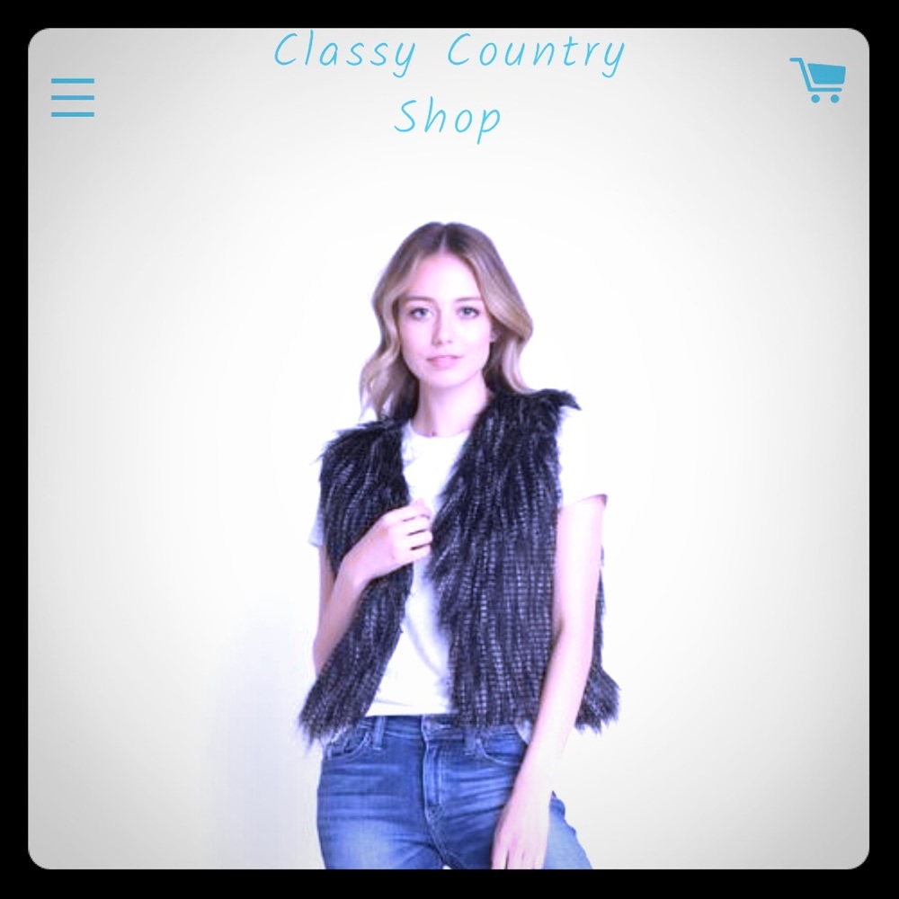 Women's Faux Fur Sleeveless Vest